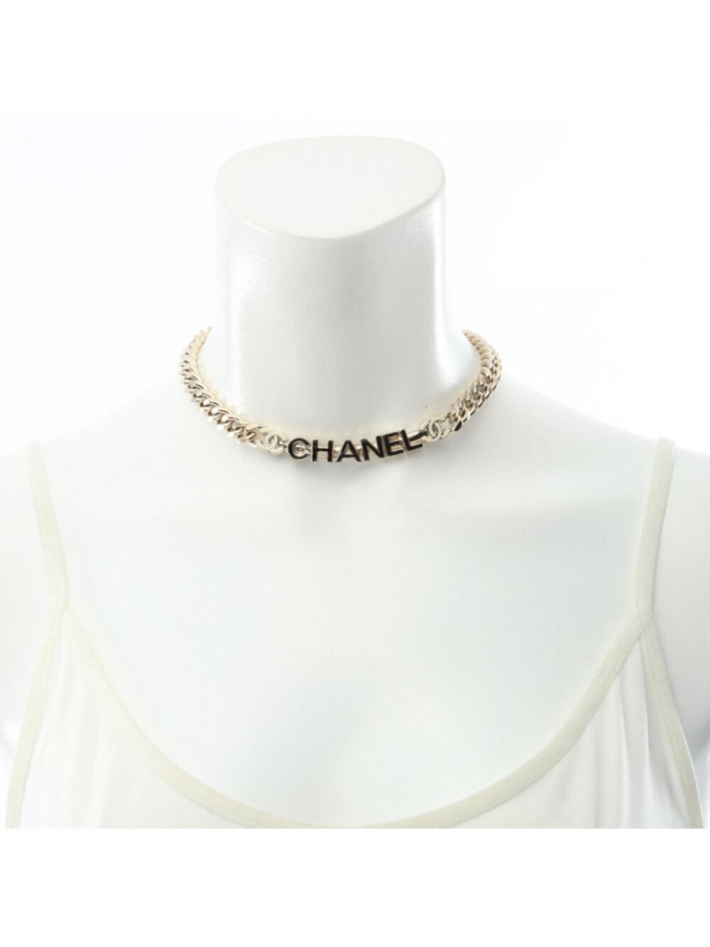 Chanel Choker CC Logo Necklace - Picture 6 of 6